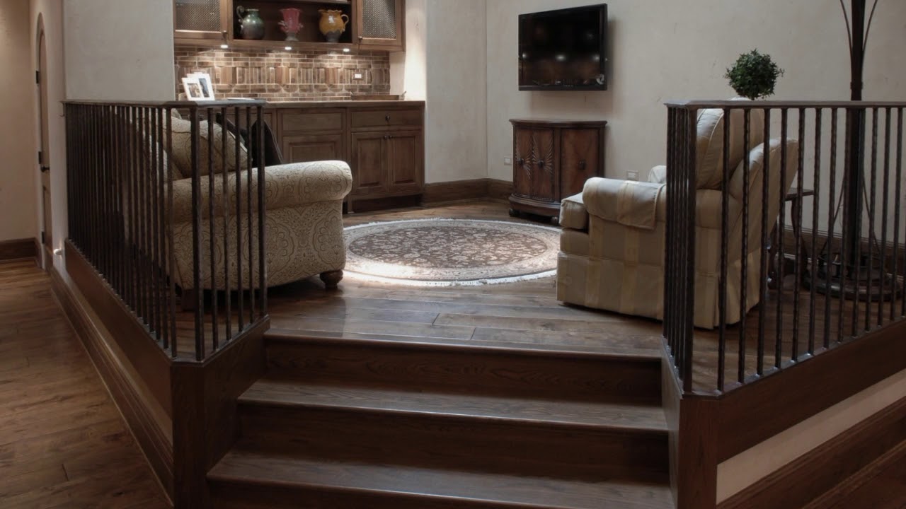 Hinsdale – The Tuscan Villa  - Vintage French Oak Hardwood Flooring