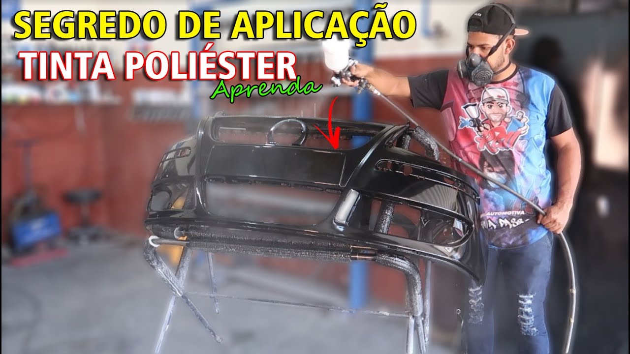 TINTA POLIÉSTER  - O QUE NÃO  TE ENSINARAM PRA APLICAÇÃO PERFEITA E SEM DEFEITO!