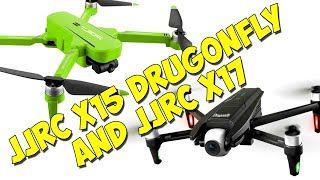 Quadcopters JJRC X15 Dragonfly (KK13) and JJRC X17 (8811 AVIATOR PRO) - interesting a couple.