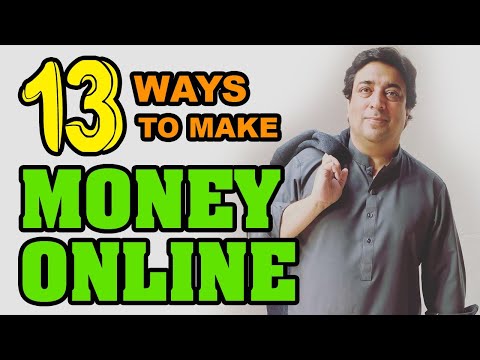 13 ways to make money online | Active and passive online income streams explained.