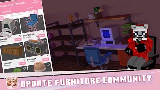 Furniture Mod for Minecraft - Interior Design [COMMUNITY UPDATE] 🎂🍰📸🍀🍁🎄 screenshot 4