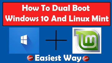 How to Dual Boot Windows 10 and Linux Mint | Easiest Way | Step By Step Explained