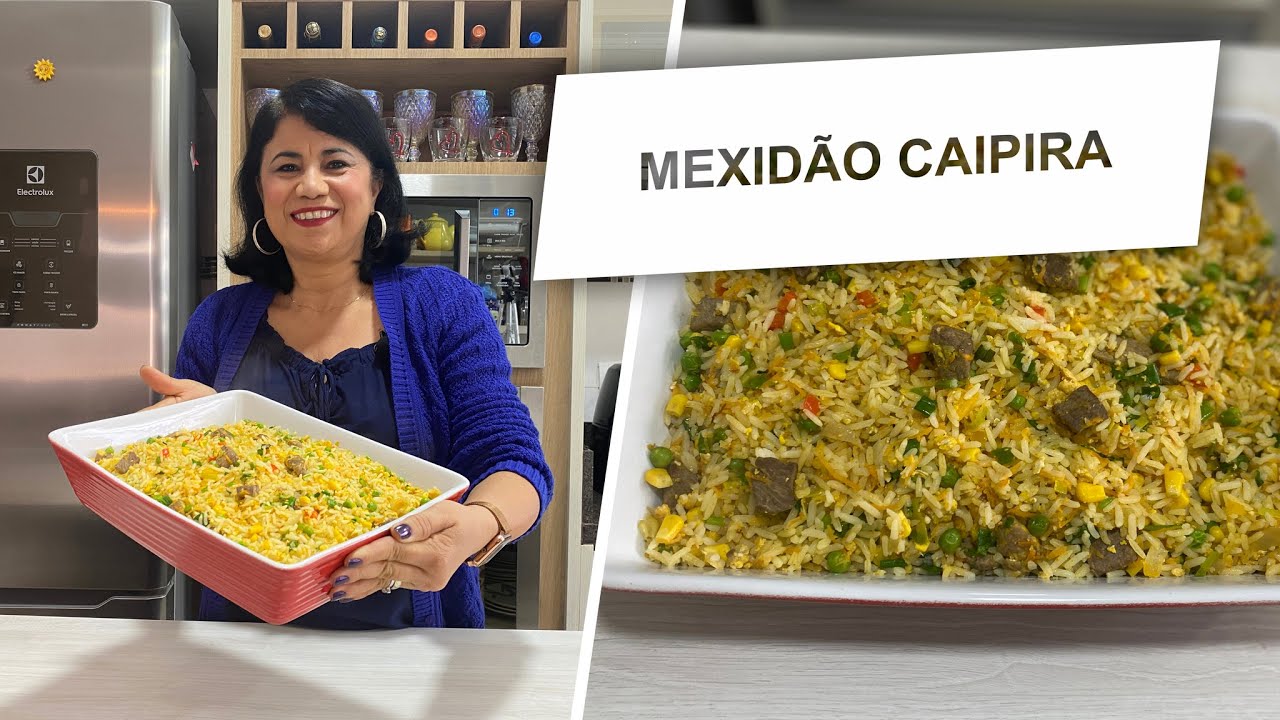 MEXIDÃO CAIPIRA | RECEITAS | CÉLIA REZENDE - YouTube
