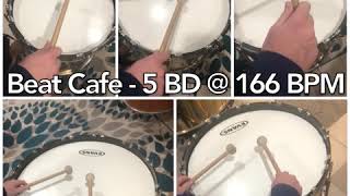 LT VB Drumline - Beat Cafe - 5 BD @ 166 BPM
