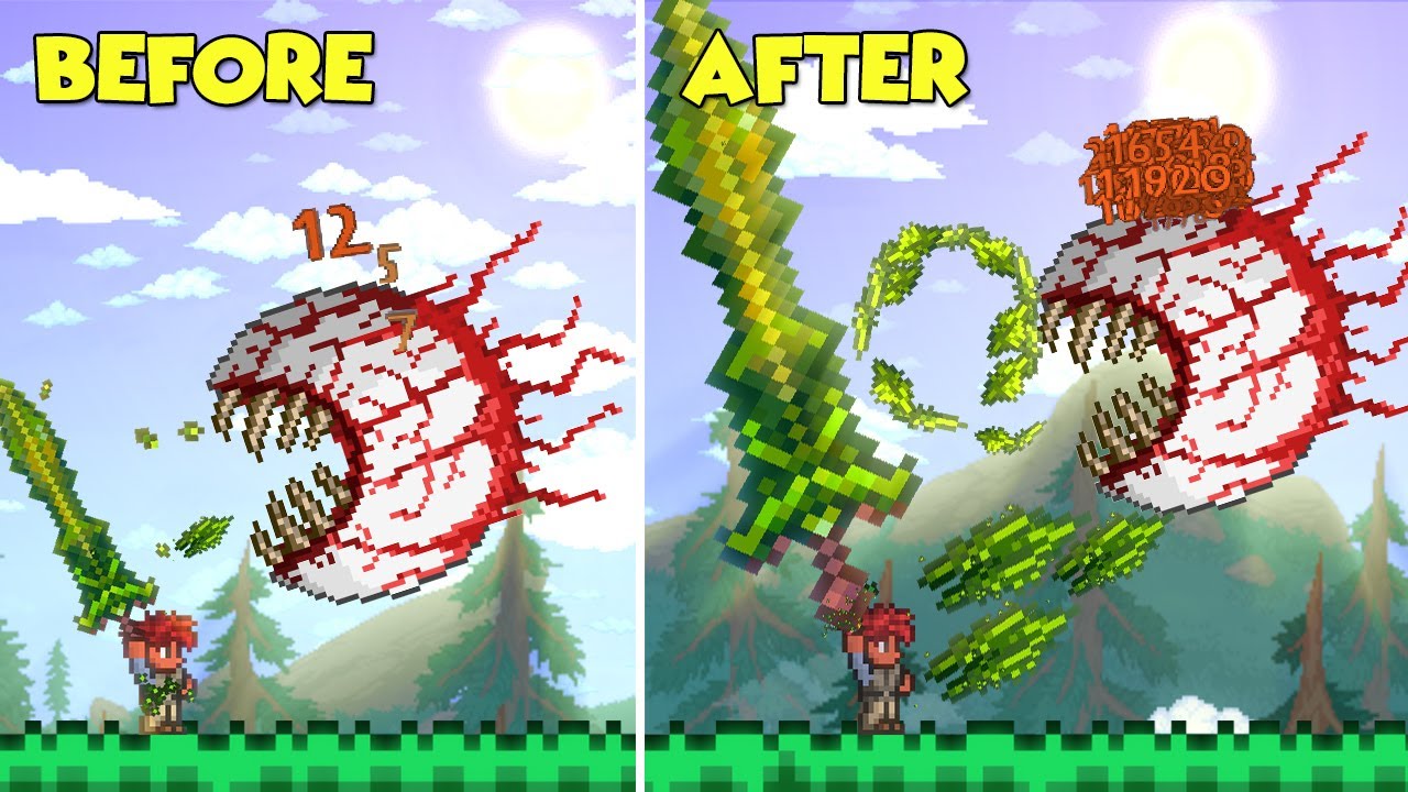 Terraria, But My Blade Of Grass Grows Stronger...