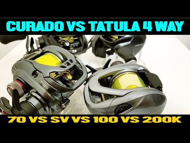 CURADO VS TATULA 4 WAY SHOOTOUT: 1/4 OZ SQUAREBILL CRANKBAIT 