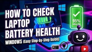How to Check Laptop Battery Health in Windows (Easy Step‑by‑Step Guide)