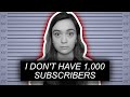 How I PLAN to Get 1,000 YouTube Subscribers (bc I don't have them yet lol)