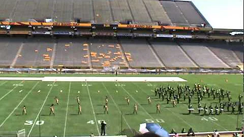 Greenway High School Marching Band @  ASU Band Day 2011