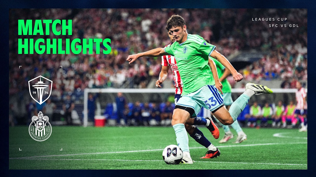 HIGHLIGHTS: Seattle Sounders FC vs. Chivas de Guadalajara | August 12, 2026