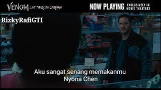 Venom: Let There be Carnage 'I'm Happy to eat Mrs Chen' Subtitle Indonesia