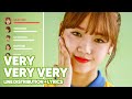 Capture de la vidéo I.o.i - Very Very Very (Line Distribution + Lyrics Color Coded) Patreon Requested