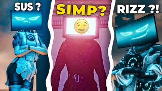TV WOMAN SIMPS COMPUTER MAN?!  SKIBIDI WARS 96 P1 ANALYSIS - Skibidi Toilet ALL SECRETS & Theory