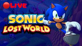 Sonic Lost World 100% - 🔴LIVE