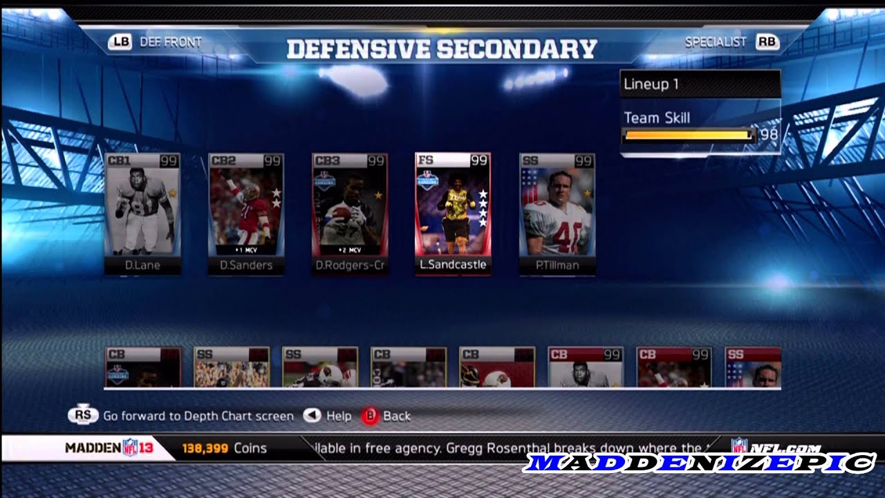 MUT 13 Giveaway! + My Line Up