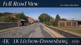 Neu Darchau, Landkreis Lüchow-Dannenberg, Germany Drethem, Glienitz - Elbuferstraße - 4K Ultra Hd