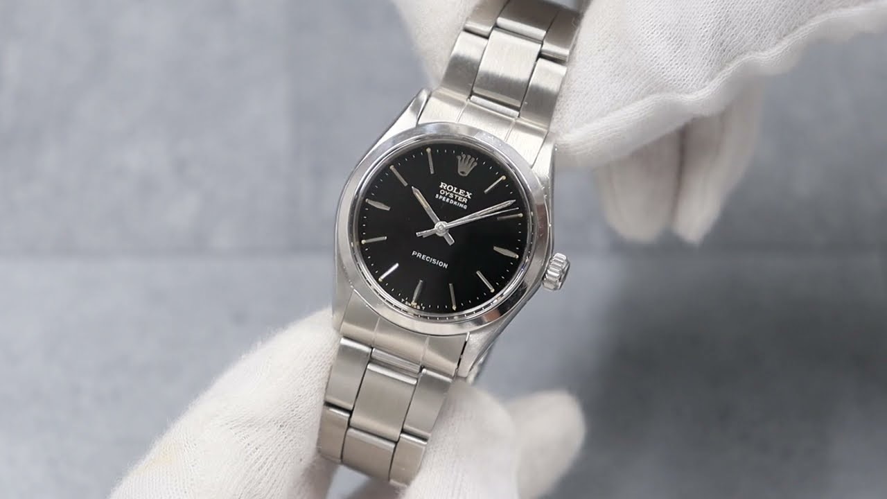 ROLEX ロレックス】オイスター／スピードキング／Ref.6430／ブラック 