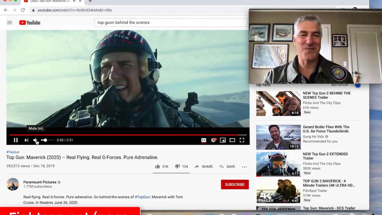 NEW Top Gun: Maverick reaction by Paco Chierici - Producer of Speed & Angels