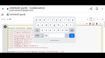 Cara Pembuatan Kalkulator Sederhana | INFORMATIKA | KELAS 10 | TUGAS PRAKTEK |