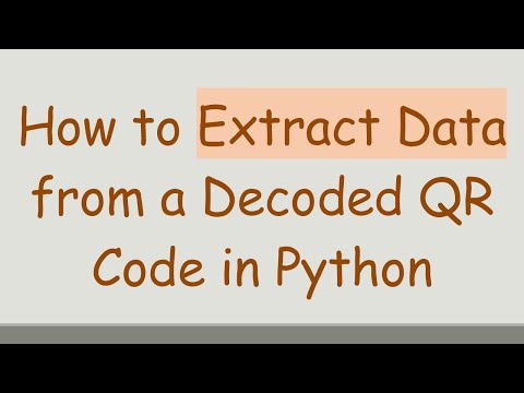 How to Extract