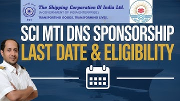 SCI DNS Sponsorship Form 2026 | Eligibility & Last Date Explained