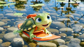 Turtle Learning Song | Educational Baby Songs &amp; Nursery Rhymes | Learn Through Music