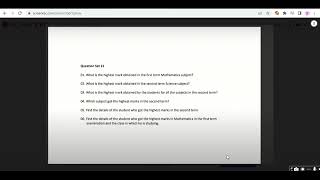 Database task 21 | java institute