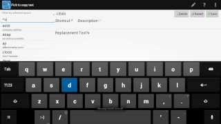 Snippet management and text expander for android tablets and phones screenshot 4