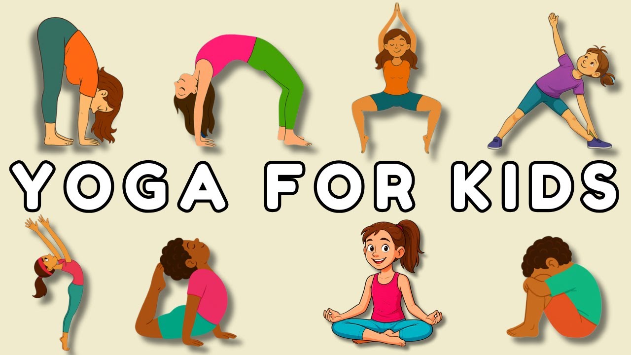 Fun & Easy Yoga for Kids 🧘‍♀️ | Boost Flexibility & Posture | Yoga ...