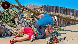 Idiots With Chainsaws: Tree Cutting Fails | Extreme Dangerous Logging Truck Fails #70