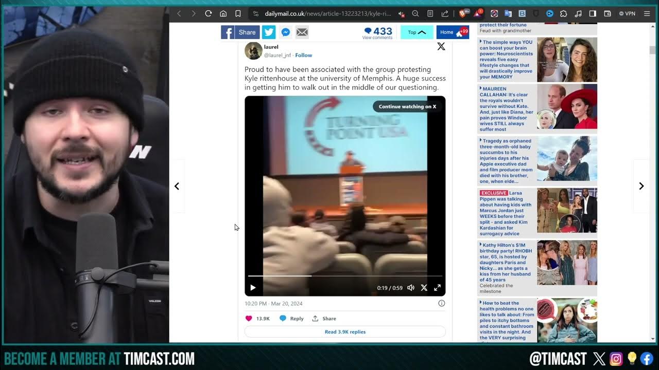 UNHINGED Leftist Mob ATTACKS TPUSA Staff And Attendees At Kyle Rittenhouse Event