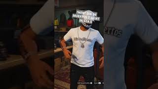 New Dia De Muertos T Shirt Unlock In Gta 5 Online