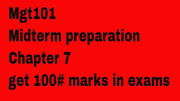 mgt101 Midterm preparation part 3 with vulearningpoint #midterms #mgt101