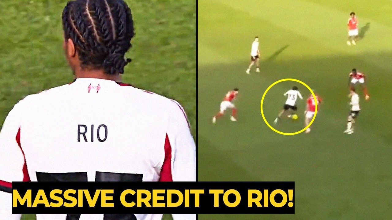 Rio Ngumoha outperformed Salah and Gakpo offensively vs Nottingham