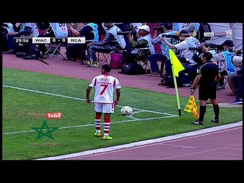 هدف أمين العطوشي الدي أهدى الأنتصار للوداد على الرجاء في الديربي البيضاوي تعليق جواد بادة