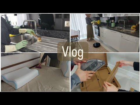 EVİMDE HAYATIMI KOLAYLAŞTIRAN YENİLİKLER /İFTAR SONRASİ TEMİZLİK / DREAME D9 max / sessiz vlog