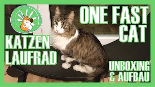 😺Katzen-Laufrad😺 - 📦UNBOXING & AUFBAU📦 (One Fast Cat)