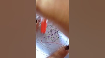 Spirograph Reverse Combination 🌀 #art #spirograph #trend #ytshort #shortfeed #trending #asmr
