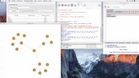 Installing R and running igraph on a Mac