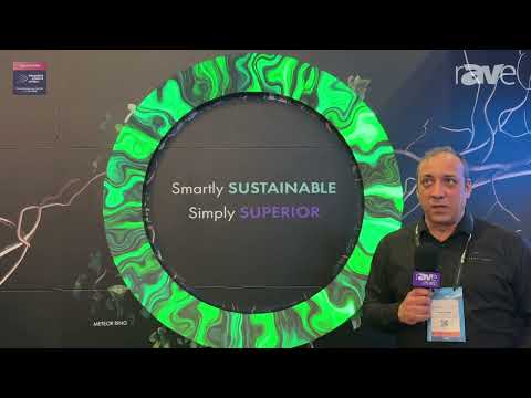 ISE 2025: Aura Vision Exhibits METEOR Series of Flexible Form Factor dvLED Display