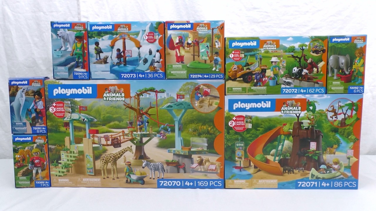 Nouvel unboxing Playmobil : la gamme du zoo 2026