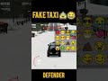 Fake Taxi Ride Gone Wrong 😳 #shorts