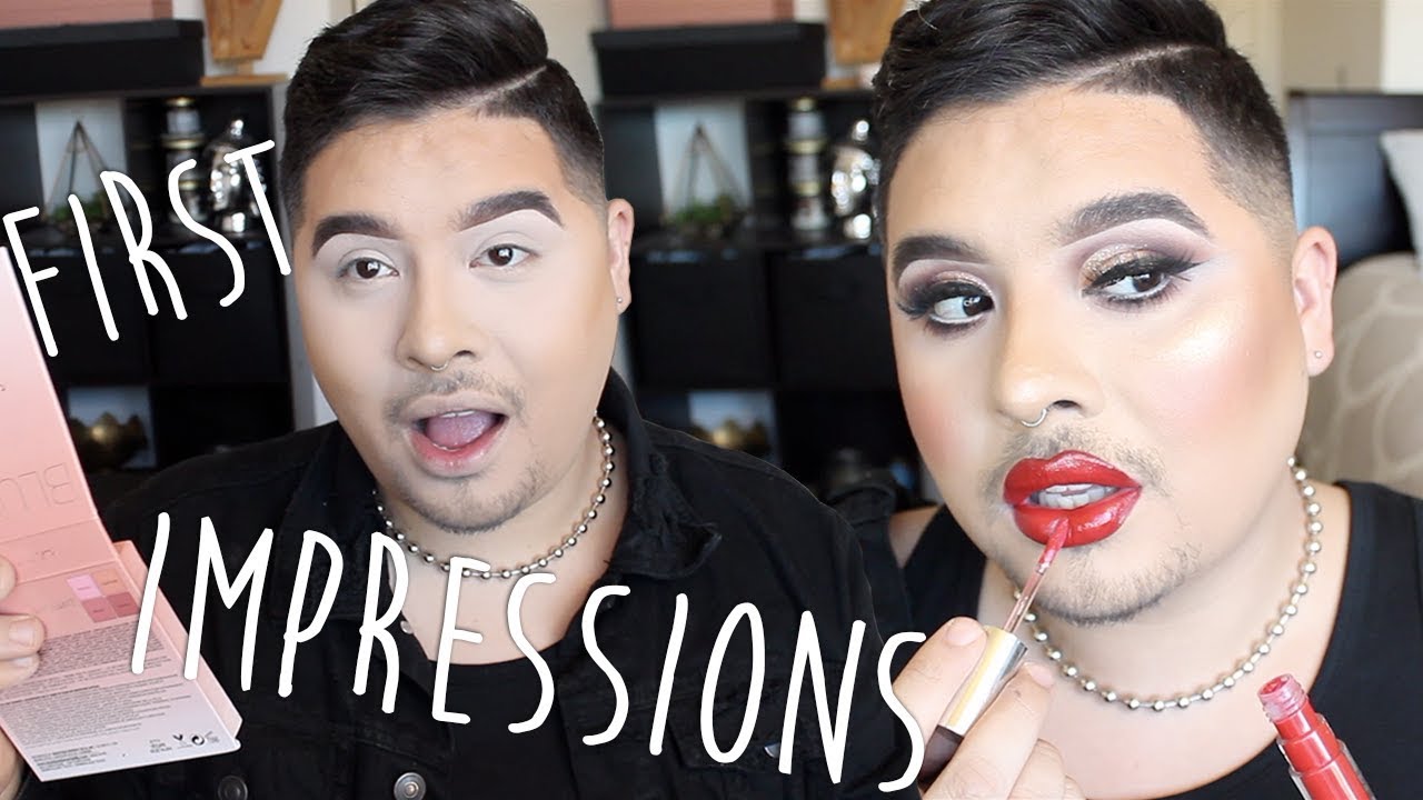 first impressions / grwm  |  patrick starrr x mac