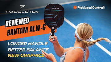 Reviewed: NEW Paddletek Bantam ALW-C Pickleball Paddle