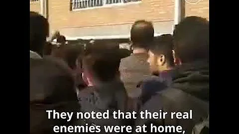 Iranian Protestors Call Out Regime Lies