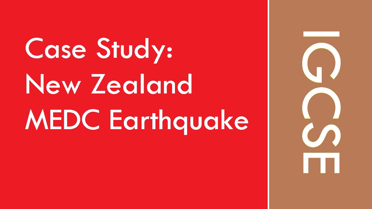 new zealand earthquake case study geography