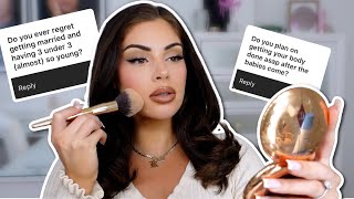 Raw & Real Q&A♡  Do I Regret Getting Married Young? Plastic Surgery After Twins, and More!