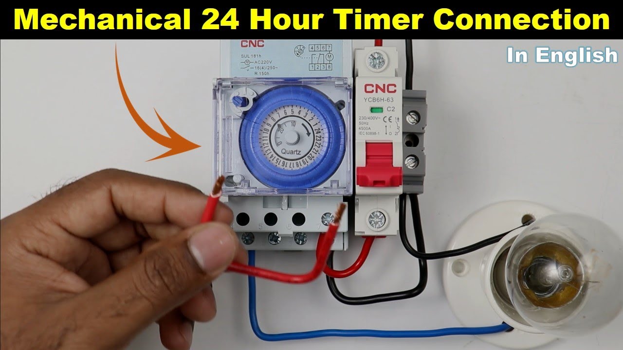 24-Hour Mechanical Timer