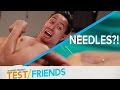 People Try Acupuncture Therapy • The Test Friends