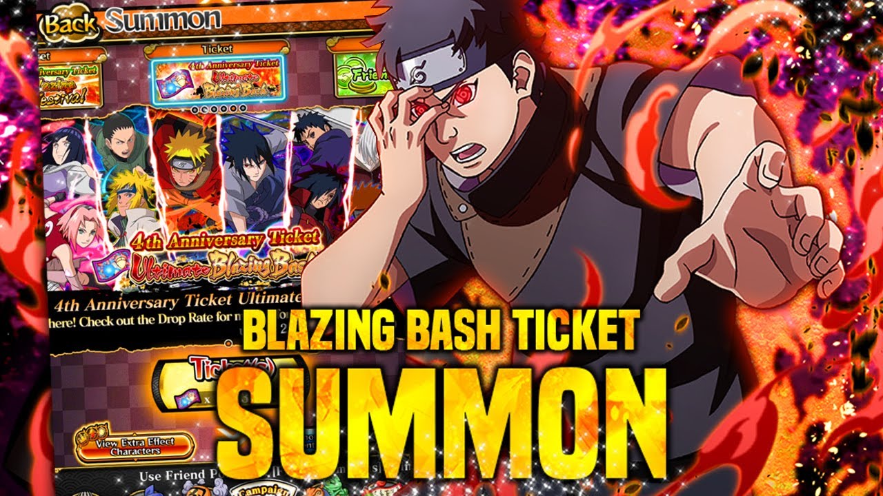 WILL I FINALLY GET BB SHISUI? Blazing Bash Ticket Summons | Naruto Ultimate Ninja Blazing